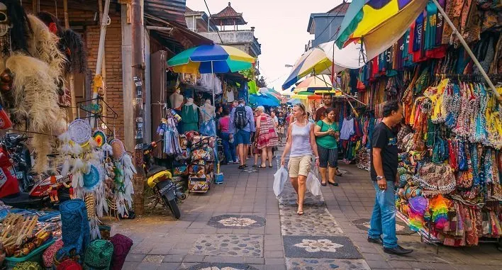 ubud village art market